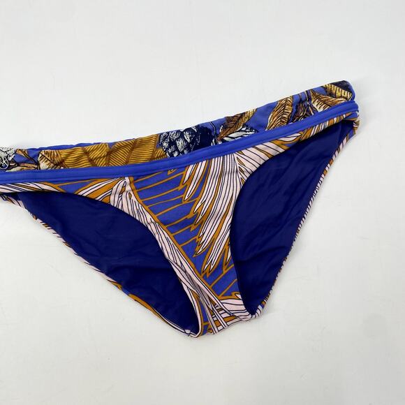 Maaji Blue Floral Bikini Bottoms - Picture 2 of 4